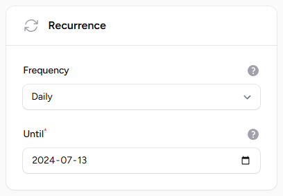 Recurrence
